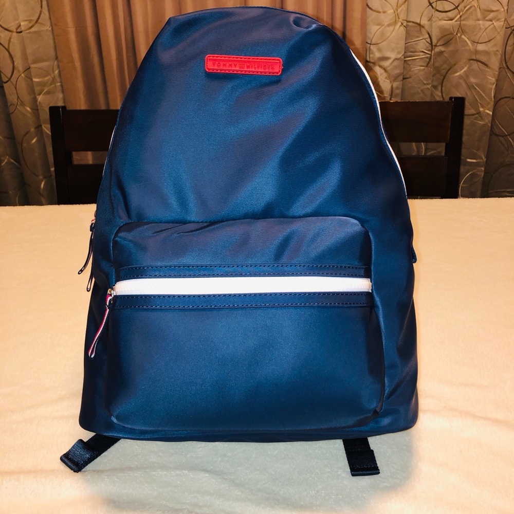 Tommy Hilfiger navy blue backpack